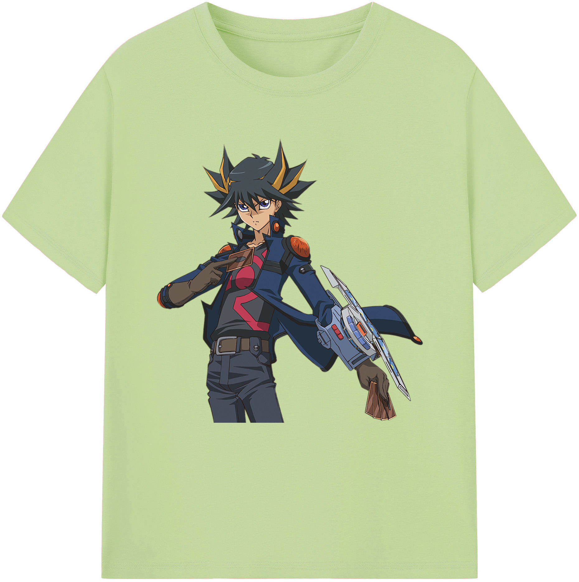 （画像用） 遊☆戯☆王 Yu-Gi-Oh! 綿100％半袖Tシャツ（フロントプリント）